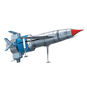 Thunderbirds 1:144 Scale International Rescue Thunderbird 1 Vehicle Model Kit
